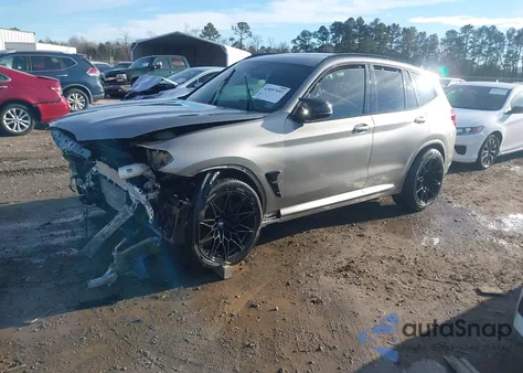 2020 BMW X3 M Competition из США, поврежденный, VIN 5YMTS0C03L9C01341